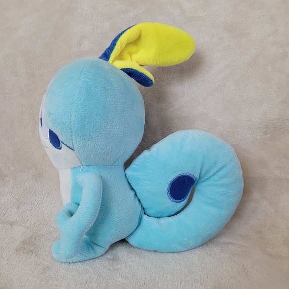 Pokemon Sobble plush toy medium 7" - Picture 3 of 5